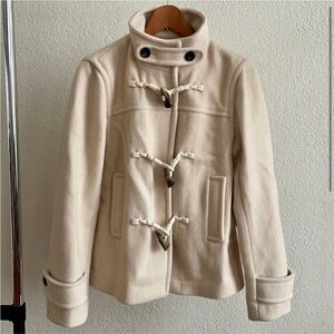 Banana Republic Like New Beige PETITE pea coat